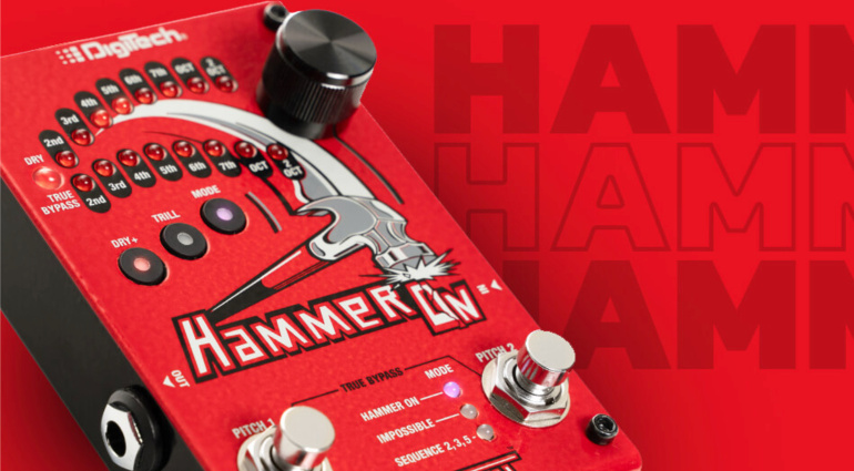 Digitech HammerOn: il pedale che sostituisce le dita!