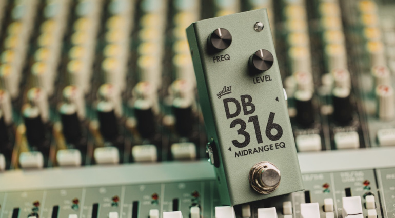 Aguilar DB316: Pedale EQ per un Midrange Musicale