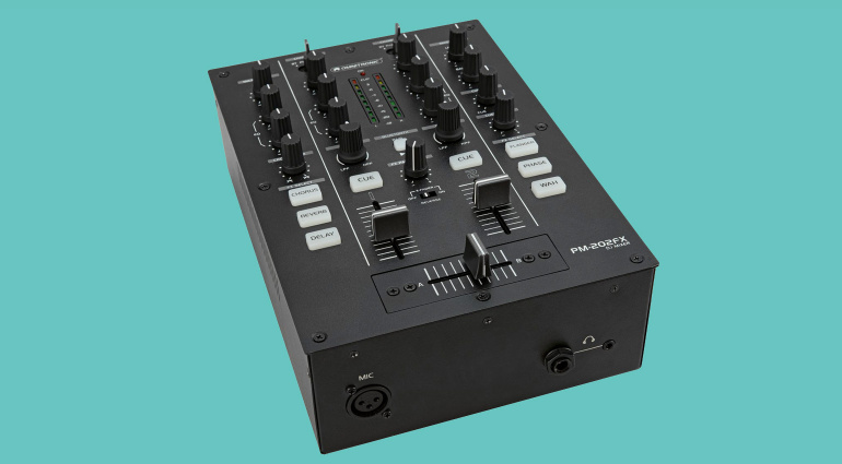 Omnitronic PM-202 e PM-202FX: mixer da DJ a un prezzo contenuto