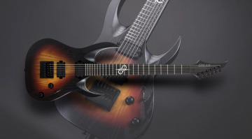 Solar Guitars: Tri-Burst Open Pore Matte A1.6TBOP