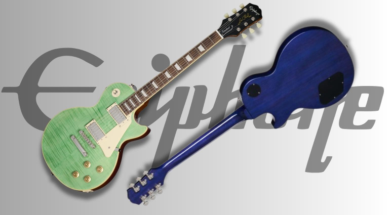 Epiphone Les Paul Standard: Modelli anni '50 e '60 con finiture colorate