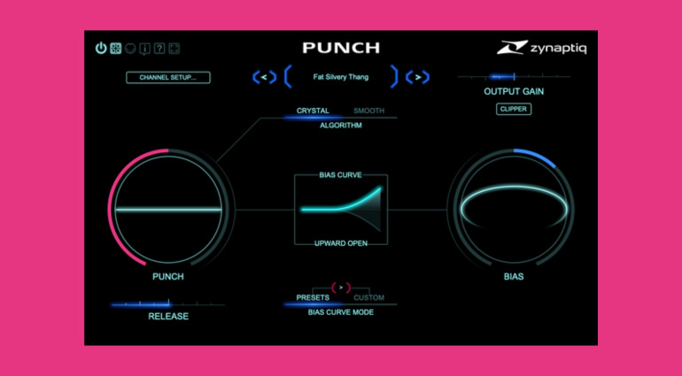 PUNCH: un nuovo approccio alla dinamica con il Perfect Transient Shaper di Zynaptiq!