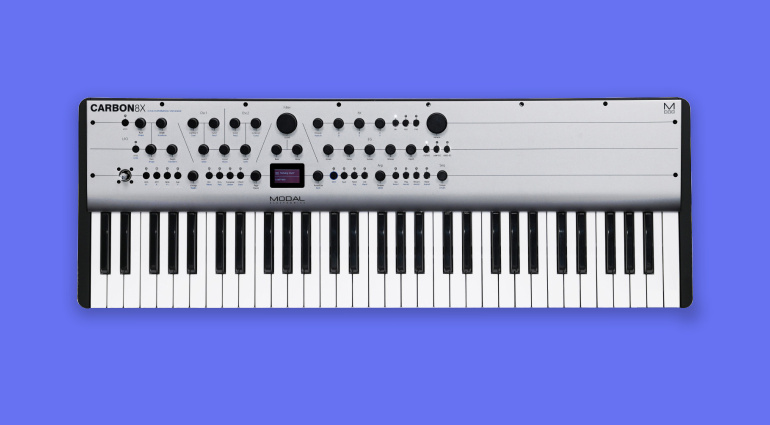 Modal Electronics Carbon8X: un Carbon8 con 61 tasti