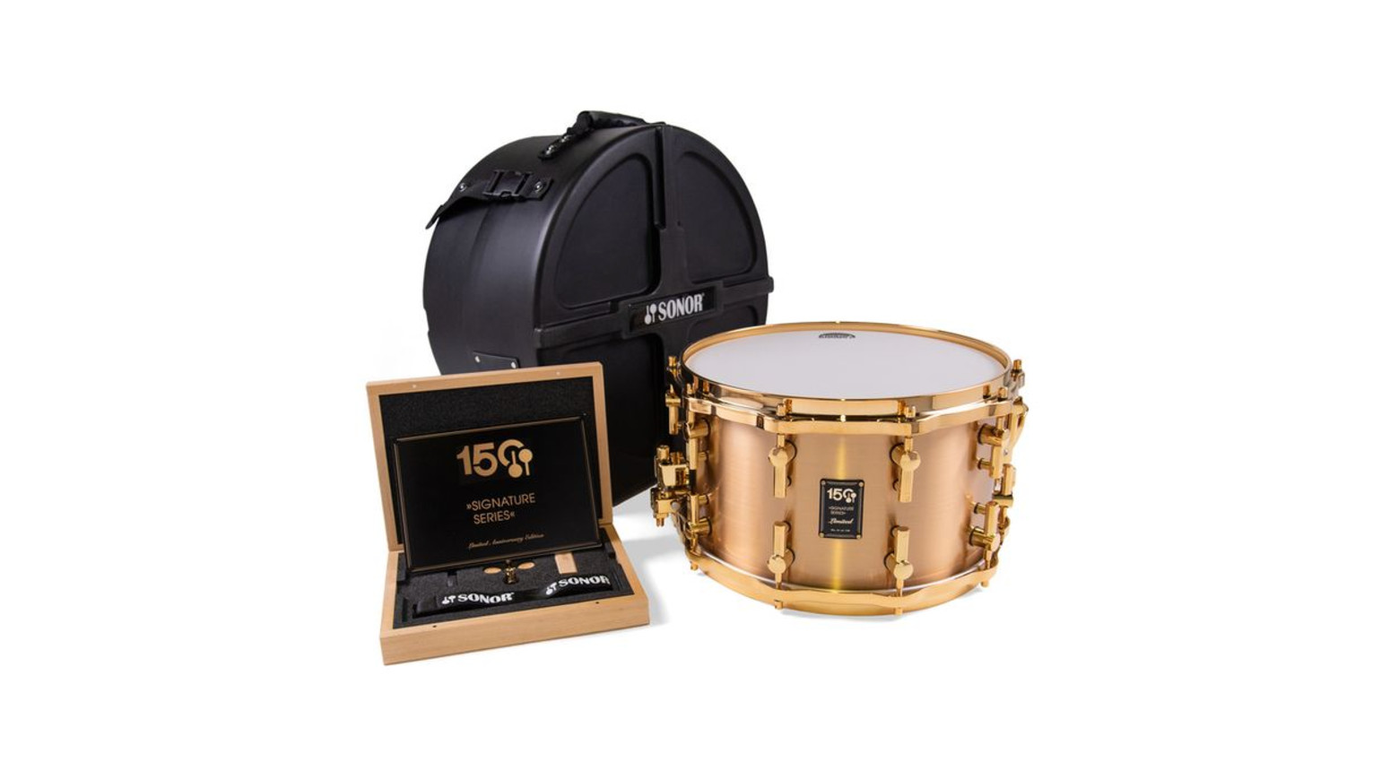 Sonor 14″x08″ 150th Sign. Snare Drum