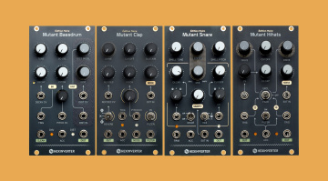 Erica Synths ripropone 4 moduli drum di Hexinverter