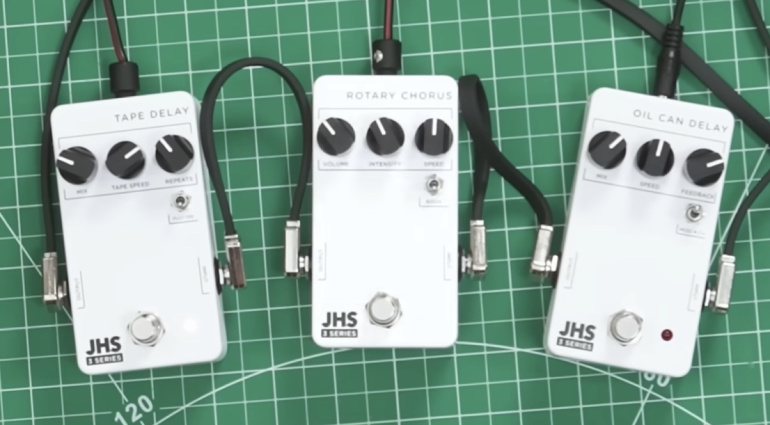 La JHS 3 Series si espande con il Rotary Chorus, il Tape Delay e l'Oil Can Delay