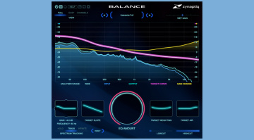 Zynaptiq BALANCE: un nuovo versatile plugin di equalizzazione adattiva