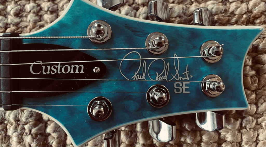 PRS SE Custom 24-08 Quilt Lake Blue: la paletta