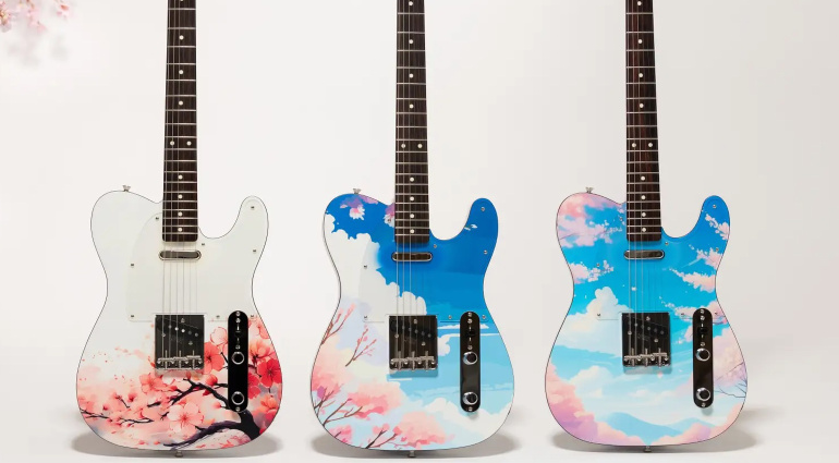 Fender Made in Japan Limited Sakura Telecaster: delle vere opere d’arte!