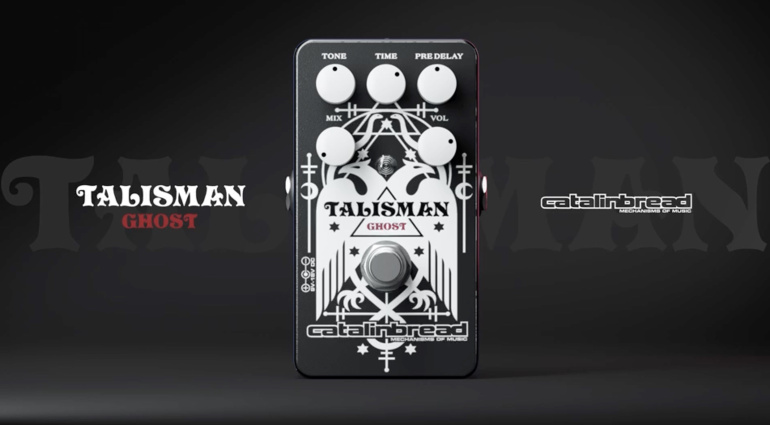 Catalinbread Talisman Ghost: 2 Riverberi EMT 140 Plate in 1 Pedale!