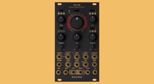 Black Noise Modular Eclipse: Oscillatore analogico stereo morphing