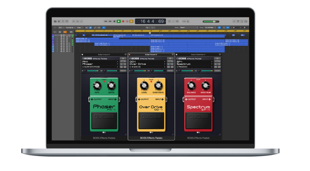 Boss Effects Pedals Plugin: una pedaliera nella DAW
