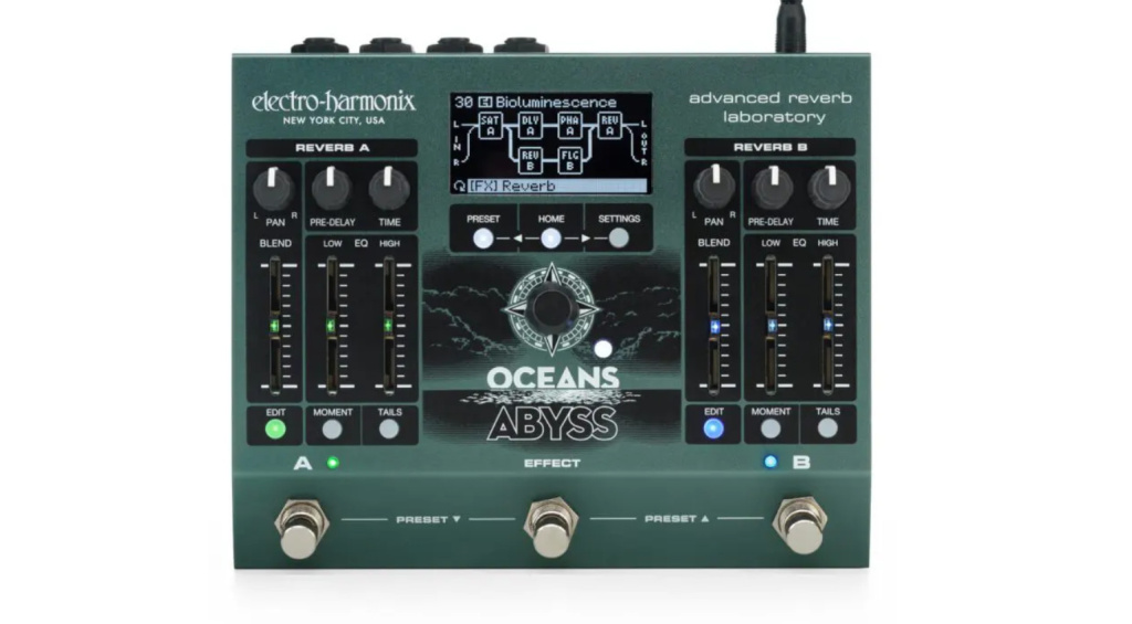 EHX Oceans Abyss Reverb