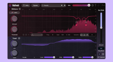 iZotope Velvet: il nuovo con De-Essing intelligente