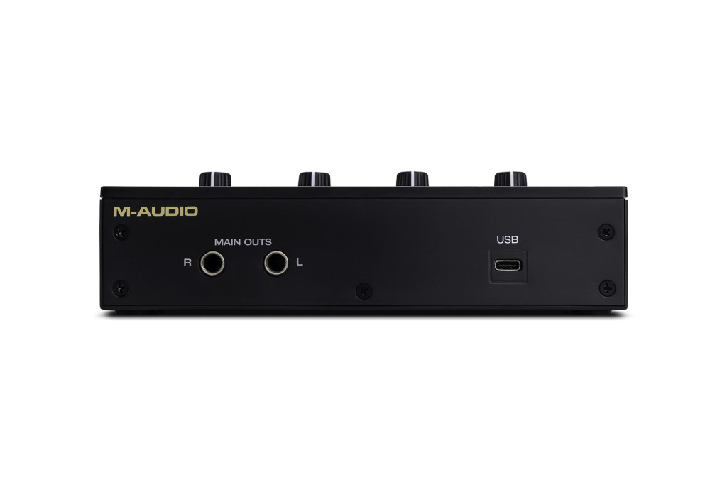 Il retro della scheda audio