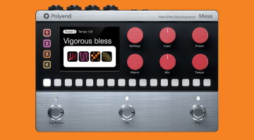 Polyend MESS è un pedale step sequencer e multieffetto dal suono straordinario