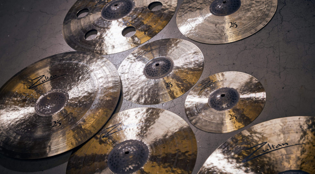 Alcuni dei piatti della Zultan Cymbals 25 Series