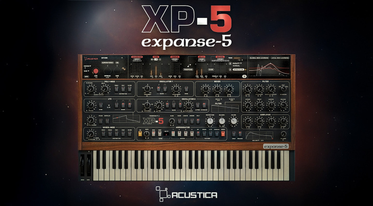 Acustica Audio Expanse-5: la migliore emulazione del Prophet-5?