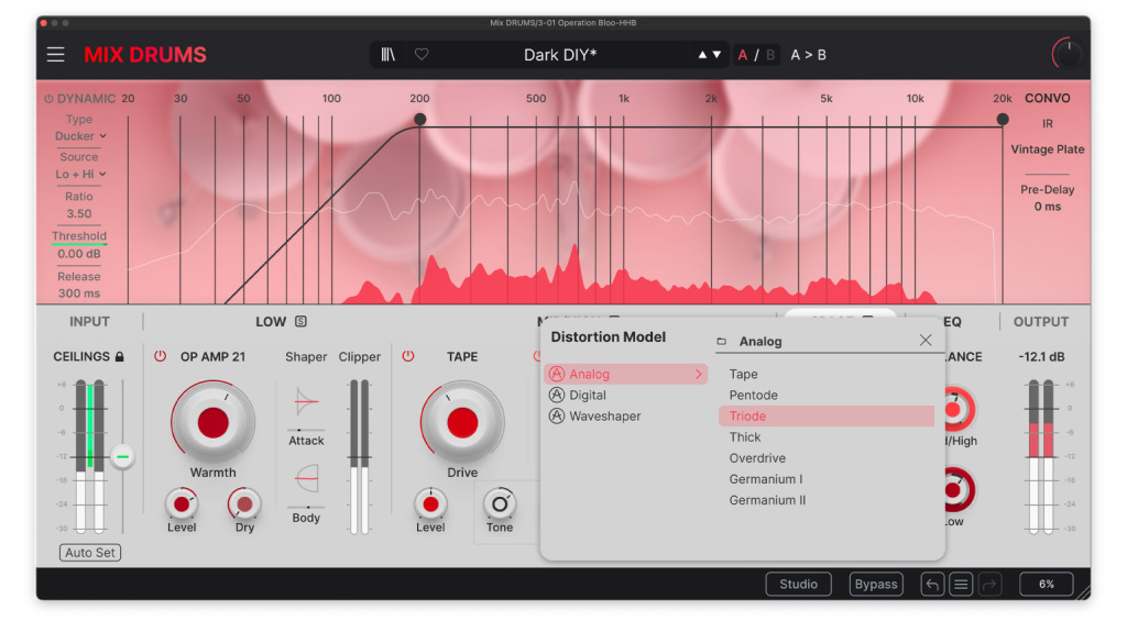 Arturia Mix DRUMS