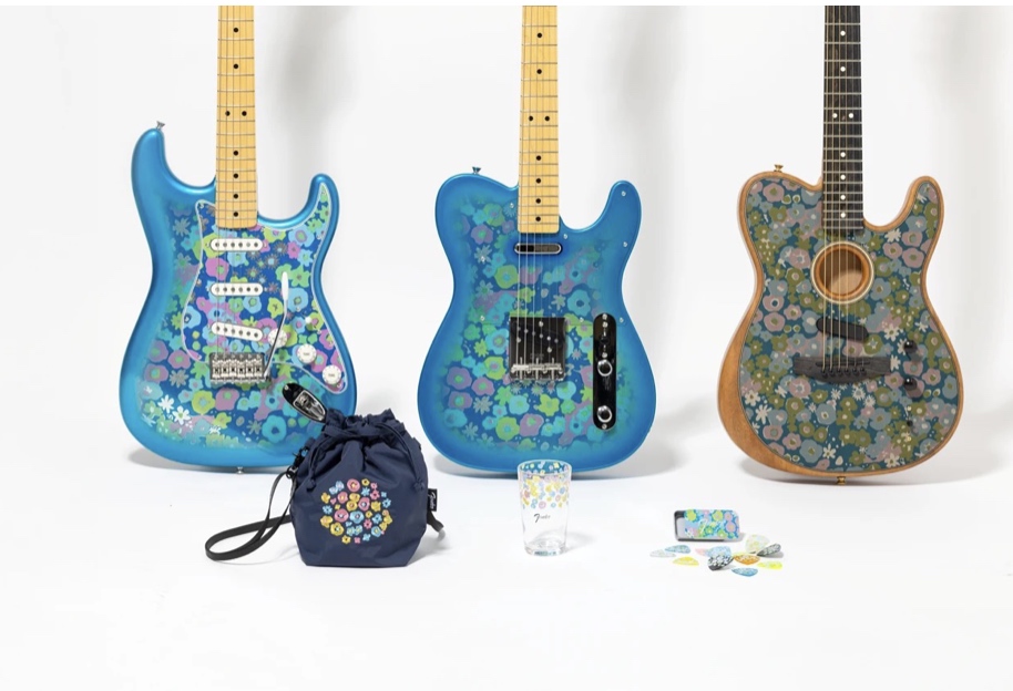 Fender Japan Blue Flower Collection