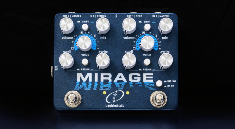 Crazy Tube Circuits Mirage: un innovativo doppio riverbero DSP!