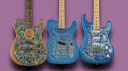 Fender Japan Blue Flower Collection: meraviglie dal look vintage