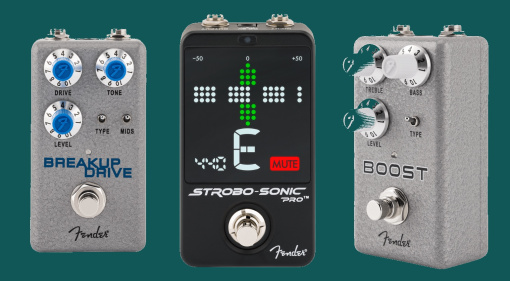 Strobo-Sonic Pro e Hammertone! - Presentati i nuovi pedali Fender