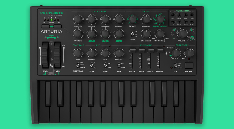 Arturia MicroBrute UFO: Indovina chi è tornato?