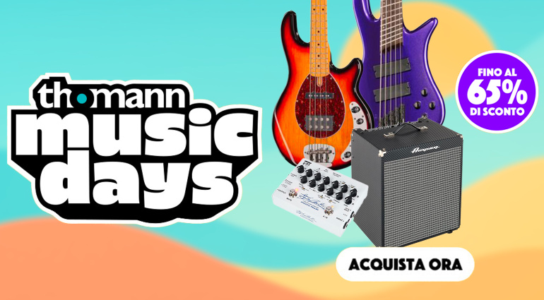 Bassi top e ampli da prendere al volo! - Thomann Music Deals
