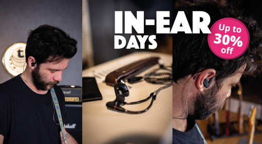 Thomann In-Ear Days 2025: sconti imperdibili su monitor in-ear