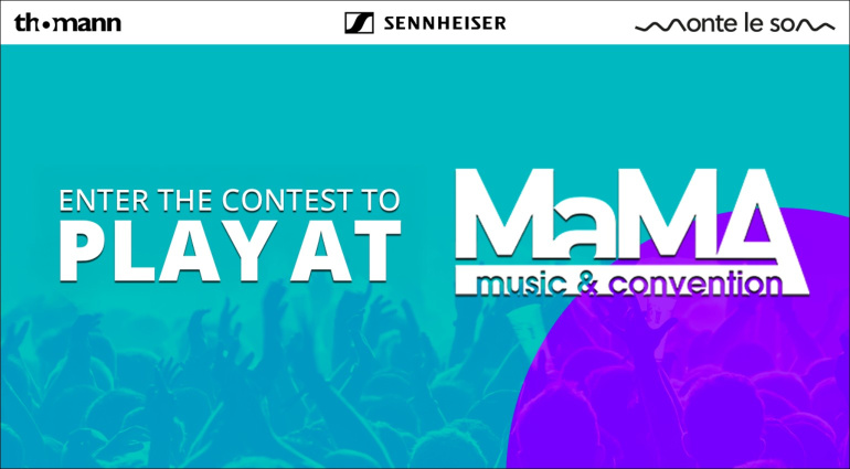 Vinci il tuo slot al MaMa Festival 2025 con Thomann e Monte le Son!