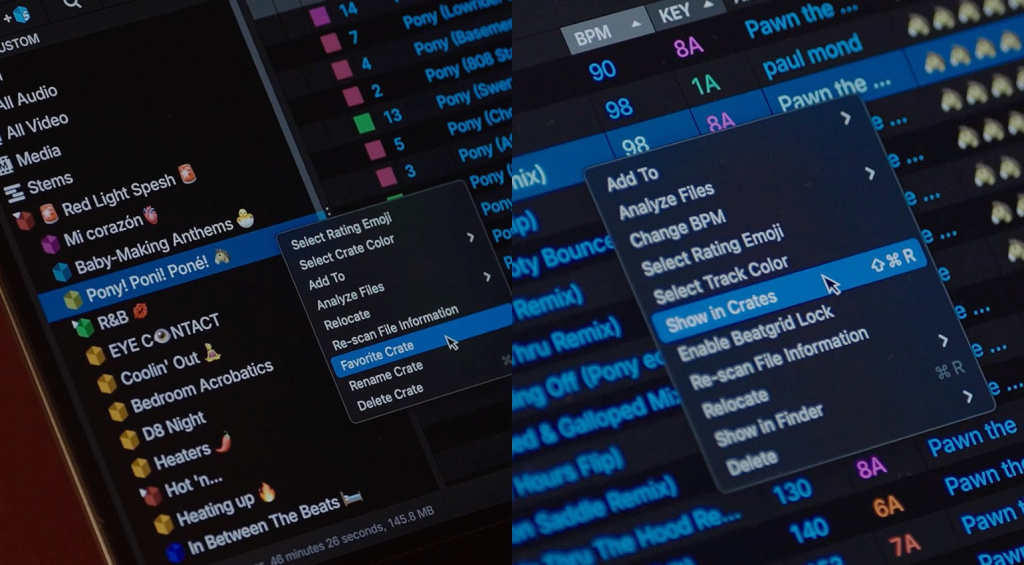 Serato DJ Pro 4.0 crate