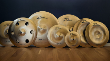 Zultan Cymbals Aja Blaze: piatti sabbiati per principianti