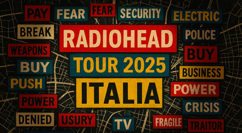 Radiohead in Italia: Bologna tra le date del tour 2025