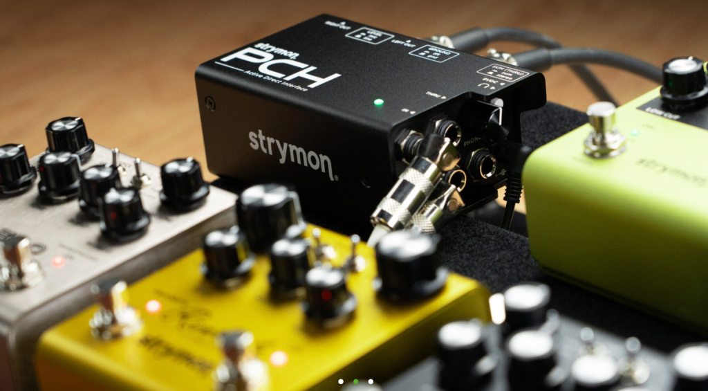 Strymon PCH alla fine della catena di pedali